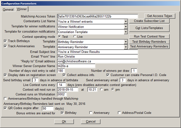 Configuration Page 2